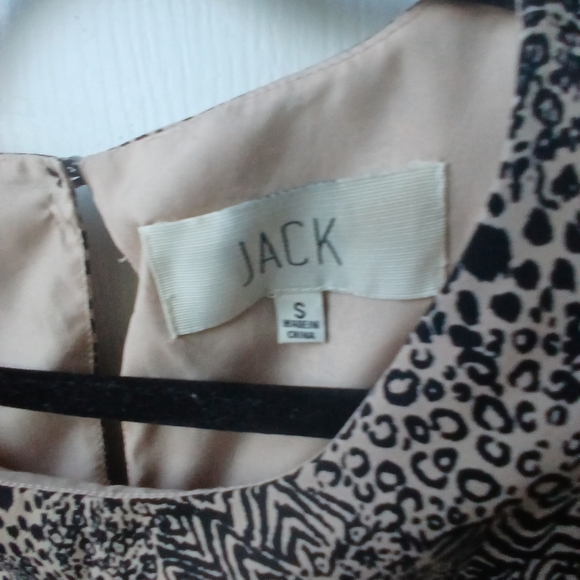 Jack by BB Dakota Animal Print Dress Size Small - Picture 2 of 4